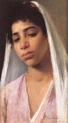 Franz Xaver Kosler Femme fellah egyptienne (mk32) oil painting